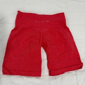 NVGTN Women's Vibrant Red Bike Shorts